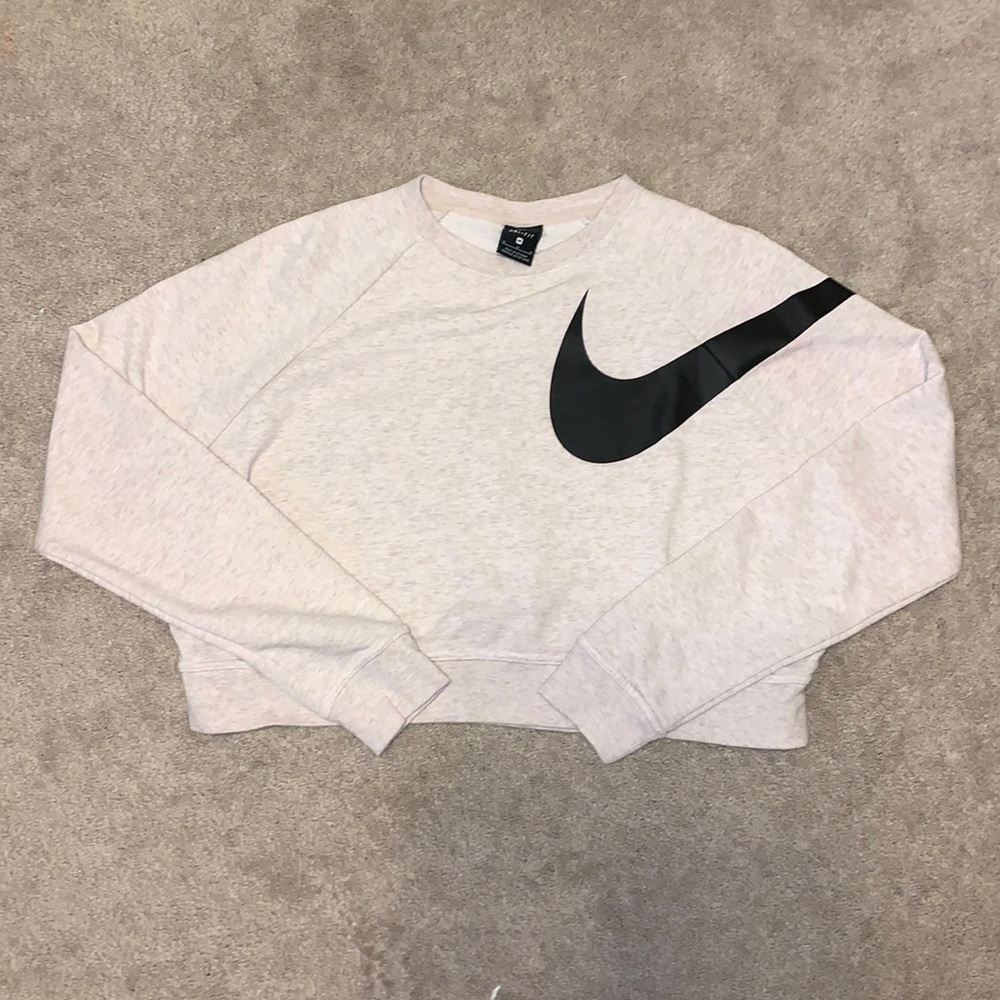 Nike cropped sweatshirt